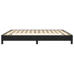 Berkfield Home Bed Frame Black 180x200 cm Super King Faux Leather - thumbnail 6