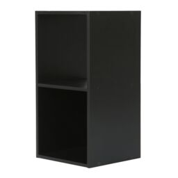 Home Garden Direct Jane - 2x1 Bookcase - Cube storage boxes (Black) in Black - Size: 1 Pack - thumbnail 4