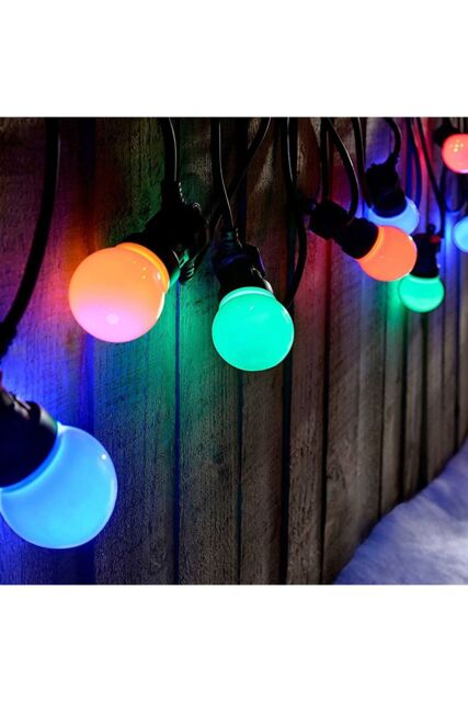 CGC Lighting 'Daphne' Coloured LED Festoon Outdoor String Lights - image 1