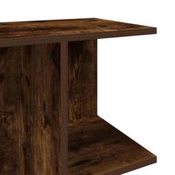 Berkfield Home Bedside Tables 2 pcs Smoked Oak 46.5x29x61 cm Engineered Wood in Brown - thumbnail 9