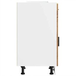 Berkfield Home Kitchen Base Cabinet¬†Porto Old Wood Engineered Wood in Brown - thumbnail 6
