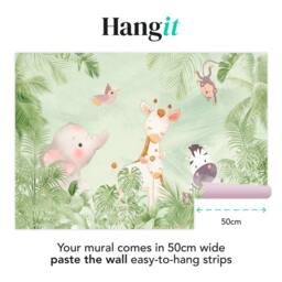 Superfresco Easy Circle of Life Green Print To Order 3m x 2.8m Mural - thumbnail 3