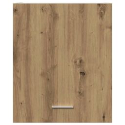 Berkfield Home Hanging Cabinets 2 pcs Artisan Oak 50x31x60 cm Engineered Wood in Brown - Size: 50 x 31 x 60 cm - thumbnail 4