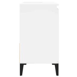 Berkfield Home Bathroom Cabinet White 65x33x60 cm Engineered Wood - Size: 65 x 33 x 60 cm - thumbnail 8