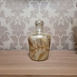 Minster 9 Inch Decorative Vase - Antique Silver Glass - L13 x W13 x H23 cm in Grey - Size: 1 Pack - thumbnail 2