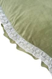 Living and Home Soft Headboard Pillow Backrest Cushion in Green - thumbnail 7