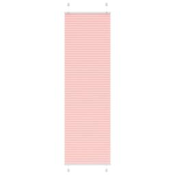 Berkfield Home Pleated Blind Pink 60x200 cm Fabric Width 59.4 cm Polyester - thumbnail 2
