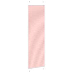 Berkfield Home Pleated Blind Pink 60x200 cm Fabric Width 59.4 cm Polyester - thumbnail 1