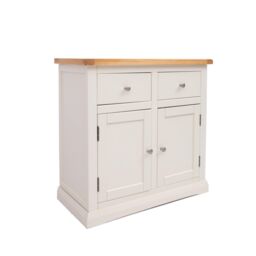 Cabinet Bits Castelli Off-White 2 Drawer 2 Door Sideboard Chrome Knob - thumbnail 2