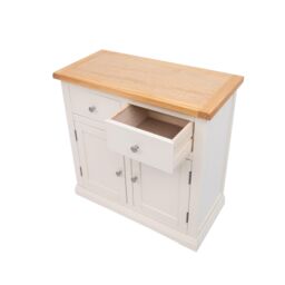 Cabinet Bits Castelli Off-White 2 Drawer 2 Door Sideboard Chrome Knob - thumbnail 6