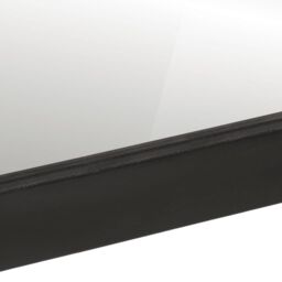 Berkfield Home Bathroom Mirror 55x1x60 cm Glass & Solid Wood Mango in Brown - Size: 55 x 1 x 60 cm - thumbnail 5