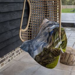 Benjamin Tate Design Highland, Scotland Designer Blanket in Natural - Size: 120 cm x 150 cm - thumbnail 3