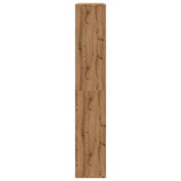 Berkfield Home Room Divider Artisian Oak 100x33x187.5 cm Engineered Wood in Brown - thumbnail 5