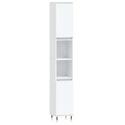 Berkfield Home 3 Piece Bathroom Cabinet Set White Engineered Wood - thumbnail 9