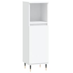 Berkfield Home 3 Piece Bathroom Cabinet Set White Engineered Wood - thumbnail 7