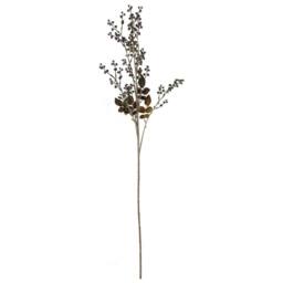 Leaf 65cm Orange & Black Flower Arrangement Glass Vase - thumbnail 6