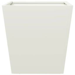 Berkfield Home Garden Planters White 2 pcs 40x40x40 cm Steel - Size: 40 x 40 x 40 cm - thumbnail 6