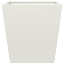 Berkfield Home Garden Planters White 2 pcs 40x40x40 cm Steel - Size: 40 x 40 x 40 cm - thumbnail 7