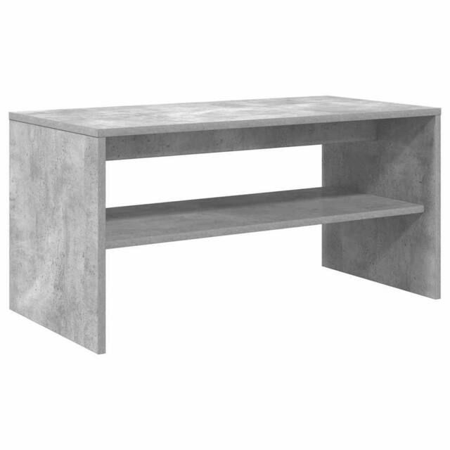 Berkfield Home TV Cabinet Concrete Grey 80x40x40 cm Engineered Wood - Size: 80 x 40 x 40 cm - image 1