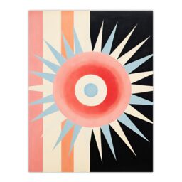 "Artery8 Aquarius Supernova Universe Sun Abstract Minimalist Unframed Wall Art Print Poster Home Decor Premium - Size: W12"" x H16""" - thumbnail 1