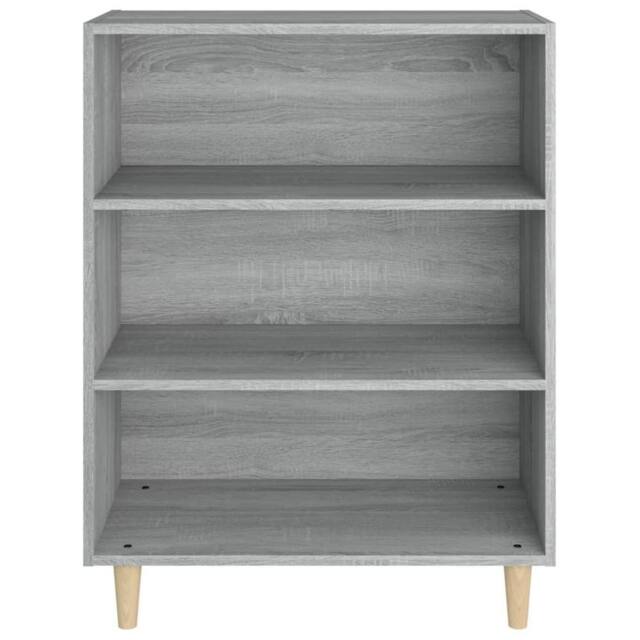 Berkfield Home Sideboard Grey Sonoma 69.5x32.5x90 cm Engineered Wood - image 1