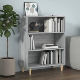 Berkfield Home Sideboard Grey Sonoma 69.5x32.5x90 cm Engineered Wood - thumbnail 2