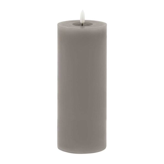 Hill Interiors Luxe Collection Melting Electric Candle 10cm x 8cm x 8cm in Grey - Size: 10 cm x 8 cm x 8 cm - image 1