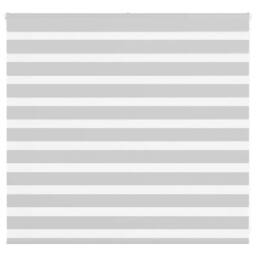 Berkfield Home Elegant Zebra Blind Light Grey 165x100 cm Fabric Width 160.9 cm P - thumbnail 2
