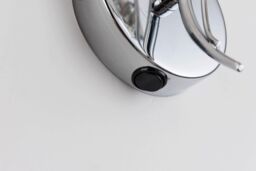 Harper Living Single Wall Light & Sconce Polished Chrome Finish in Silver - thumbnail 5