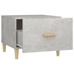 Berkfield Home Coffee Table Concrete Grey 50x50x40 cm Engineered Wood - Size: 50 x 50 x 40 cm - thumbnail 6