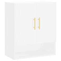 Berkfield Home Wall Cabinet White 60x31x70 cm Engineered Wood - Size: 60 x 31 x 70 cm - thumbnail 1