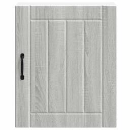 Berkfield Home Kitchen Wall Cabinet Lucca Grey Sonoma Engineered Wood - thumbnail 5
