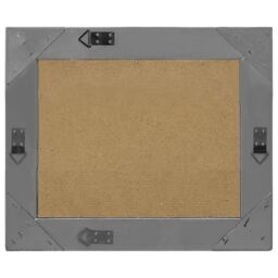 Berkfield Home Wall Mirror Baroque Style 50x40 cm Black - thumbnail 3