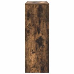 Berkfield Home Sideboard with Drawers & Doors Smoked Oak 73x31x90 cm in Brown - Size: 73 x 31 x 90 cm - thumbnail 7