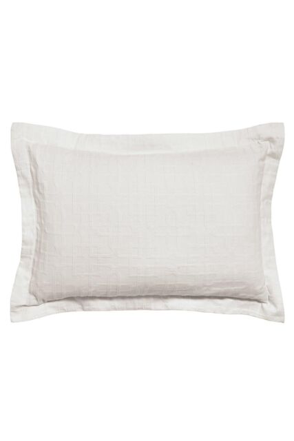 Sanderson 'Hampton Trellis' Oxford Pillowcase in White - image 1