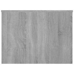 Berkfield Home Coffee Table Grey Sonoma 80x55.5x41.5 cm Engineered Wood - thumbnail 5