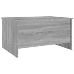 Berkfield Home Coffee Table Grey Sonoma 80x55.5x41.5 cm Engineered Wood - thumbnail 3