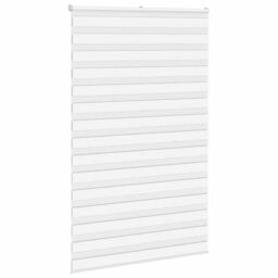 Berkfield Home Zebra Blind White 145x200 cm Fabric Width 140.9 cm Polyester - thumbnail 3