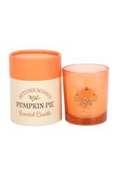 KDMD Autumn Wishes Pumpkin Pie Candle - Cozy Fall Scent & Gift Idea in Orange - thumbnail 2