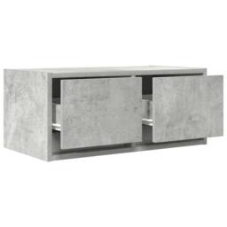 Berkfield Home TV Cabinets 2 pcs Concrete Grey 60x31x25.5 cm Engineered Wood - thumbnail 5