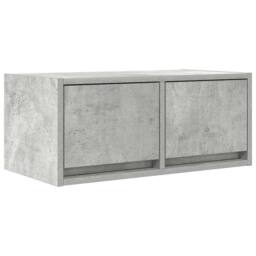 Berkfield Home TV Cabinets 2 pcs Concrete Grey 60x31x25.5 cm Engineered Wood - thumbnail 6