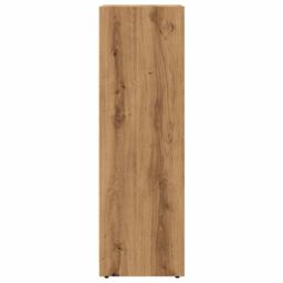 Berkfield Home Bathroom Cabinet Artisan Oak 30x30x95 cm Engineered Wood in Brown - Size: 30 x 30 x 95 cm - thumbnail 5