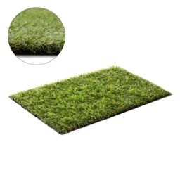 RugsX Artificial Grass Alvira Rug in Green - Size: 100 cm x 400 cm - thumbnail 1