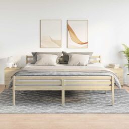 Berkfield Home Bedside Cabinets 2 pcs with 2 Drawers Sonoma Oak 40x36x50 cm in Grey - Size: 40 x 36 x 50 cm - thumbnail 3