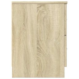 Berkfield Home Bedside Cabinets 2 pcs with 2 Drawers Sonoma Oak 40x36x50 cm in Grey - Size: 40 x 36 x 50 cm - thumbnail 7