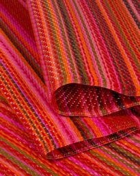 THE RUGS Reversible Weatherproof Outdoor Terra Rugs Striped Rainbow 1020 in Terracotta - Size: 150 cm x 220 cm - thumbnail 4
