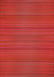 THE RUGS Reversible Weatherproof Outdoor Terra Rugs Striped Rainbow 1020 in Terracotta - Size: 150 cm x 220 cm - thumbnail 2