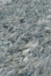 THE RUGS Lagom Collection Solid Design Shaggy Rug in Duck egg blue - Size: 200 cm x 290 cm - thumbnail 5