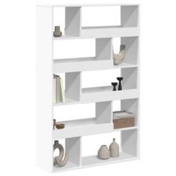 Berkfield Home Bookcase White 100x33x156.5 cm Engineered Wood - thumbnail 3