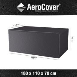 Ruma AeroCover Outdoor Tables Waterproof Polyester Cover W180xD110xH70cm in Dark Grey - Size: 1 Pack - thumbnail 2